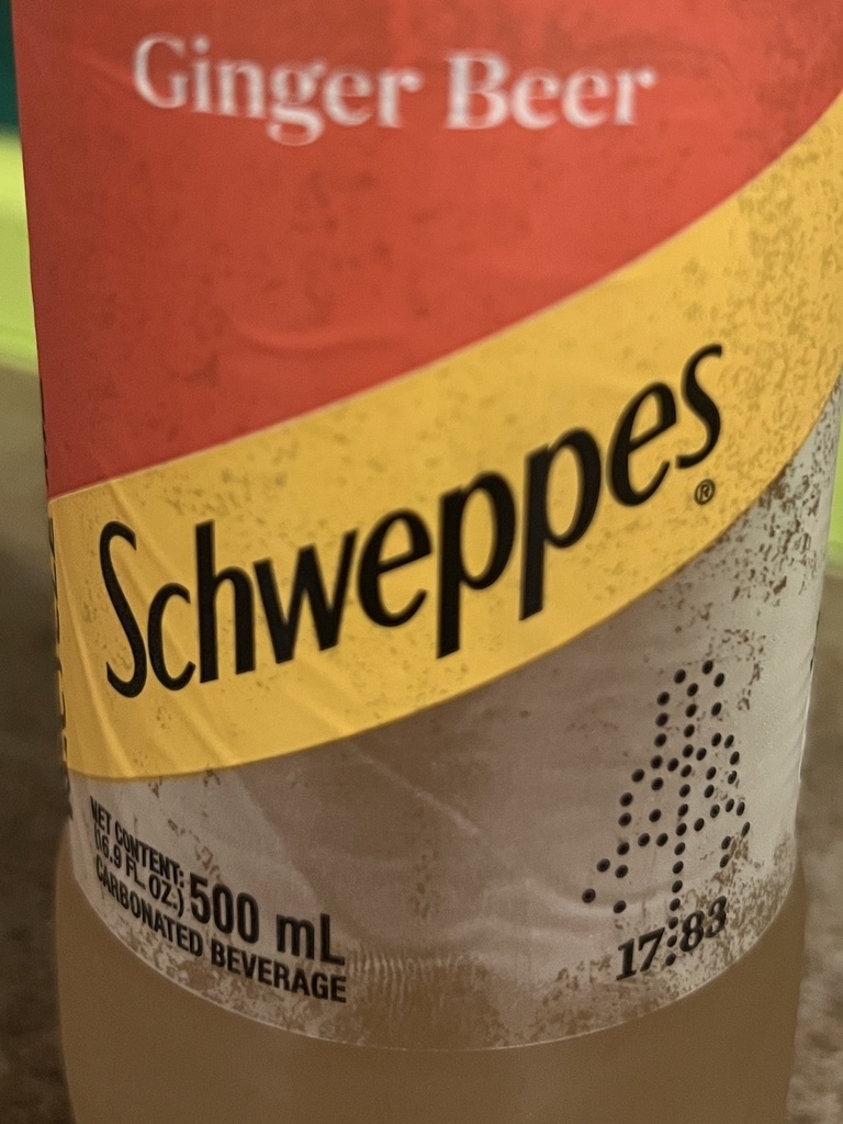 Schweppes ginger beer