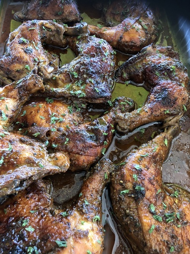 chicken leg baked