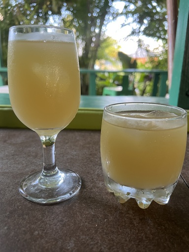 pineapple/ginger w/rum