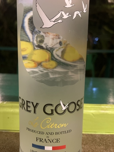 Grey Goose lemon